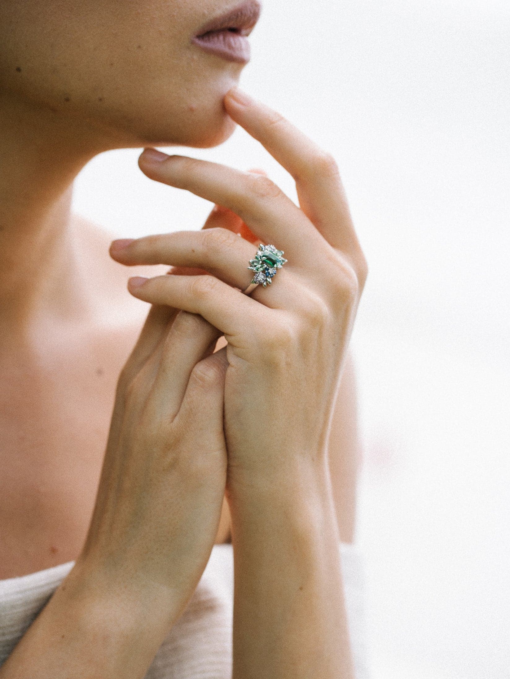 grenat tsavorite green bloom bonnot paris