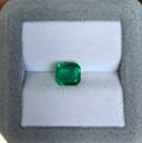 Emeraude de Zambie Rectangle de 2,10ct