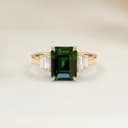 Bague Art Deco Autres Emerald Cut de 1,57ct