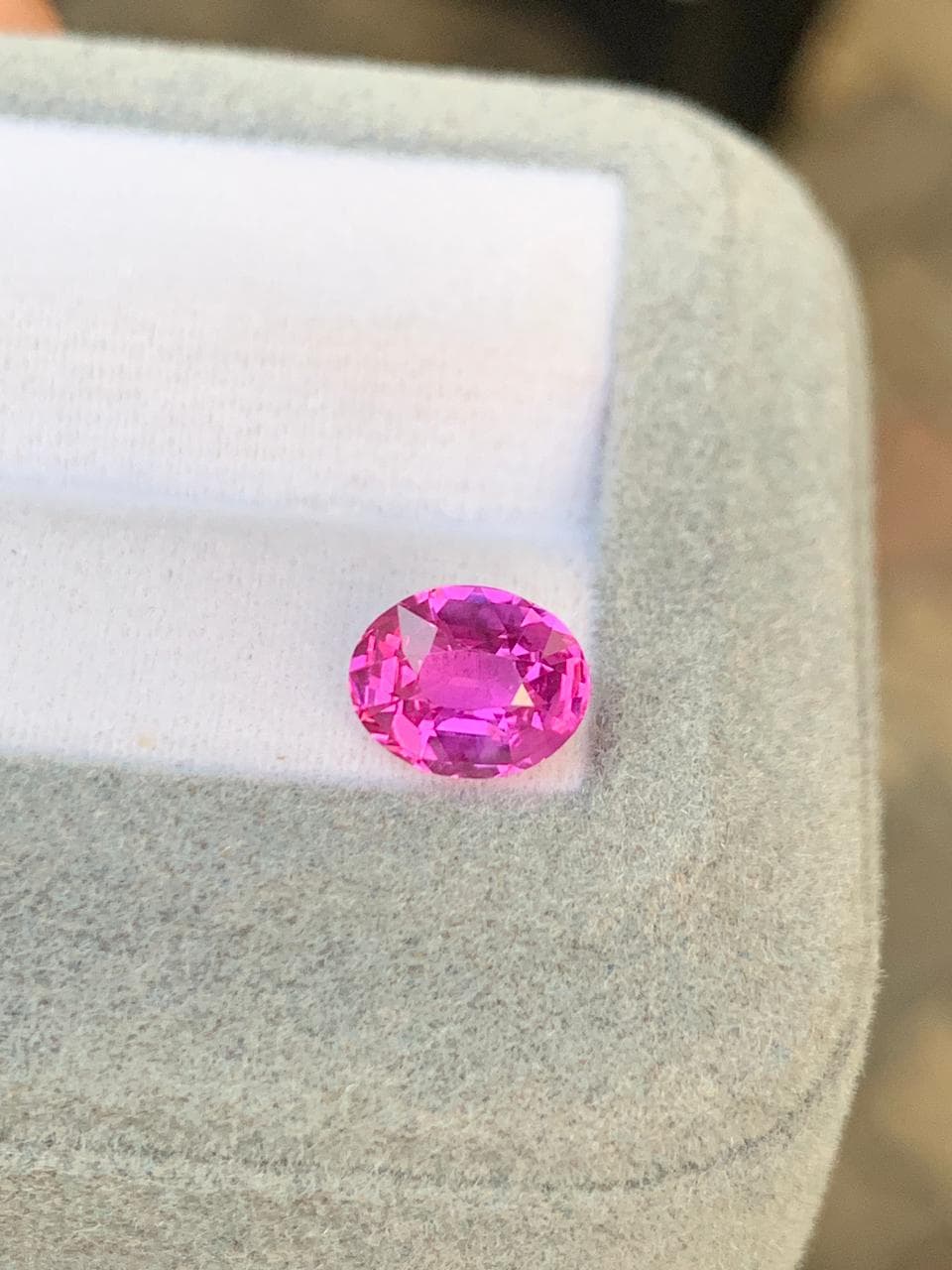 Saphir Rose Ovale de 2,05ct — Sri Lanka image 2