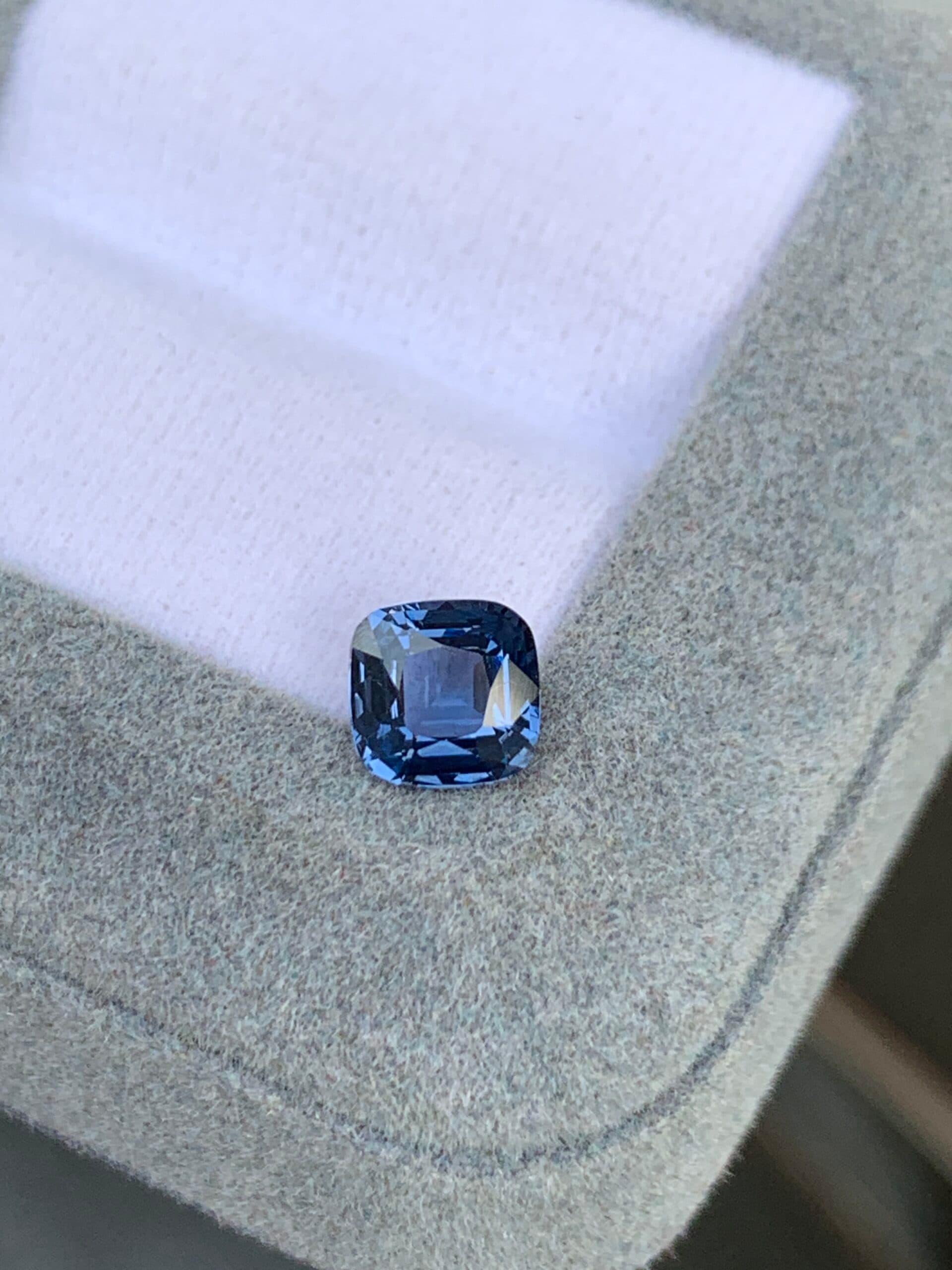 Spinelle Bleu Coussin de 1,31ct image 2
