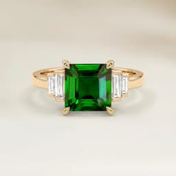 Bague Art Deco Autres Emerald Cut de 1,54ct