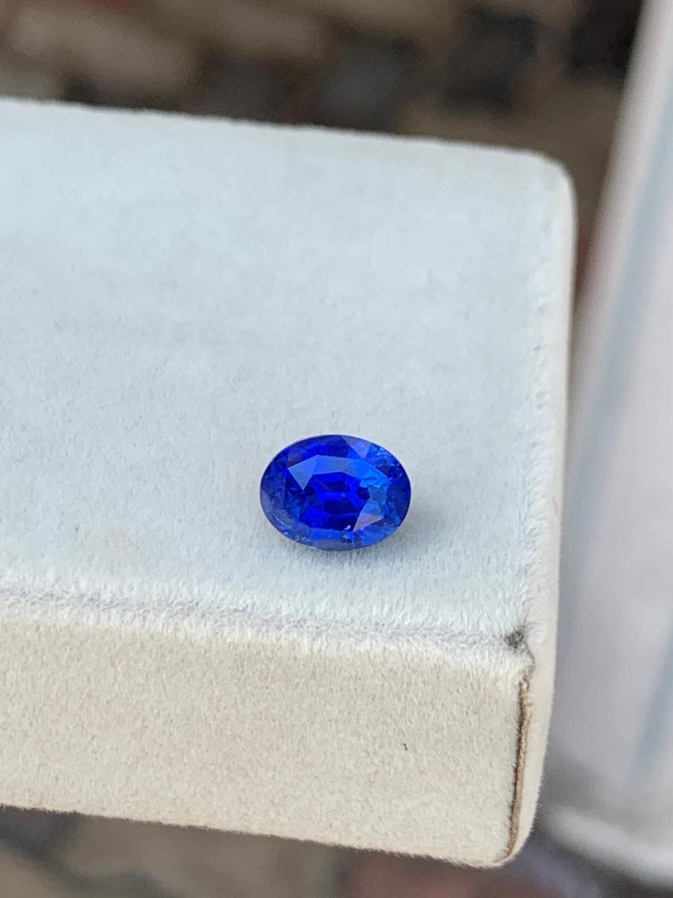 Saphir Bleu Ovale de 3,07ct — Sri Lanka image 2