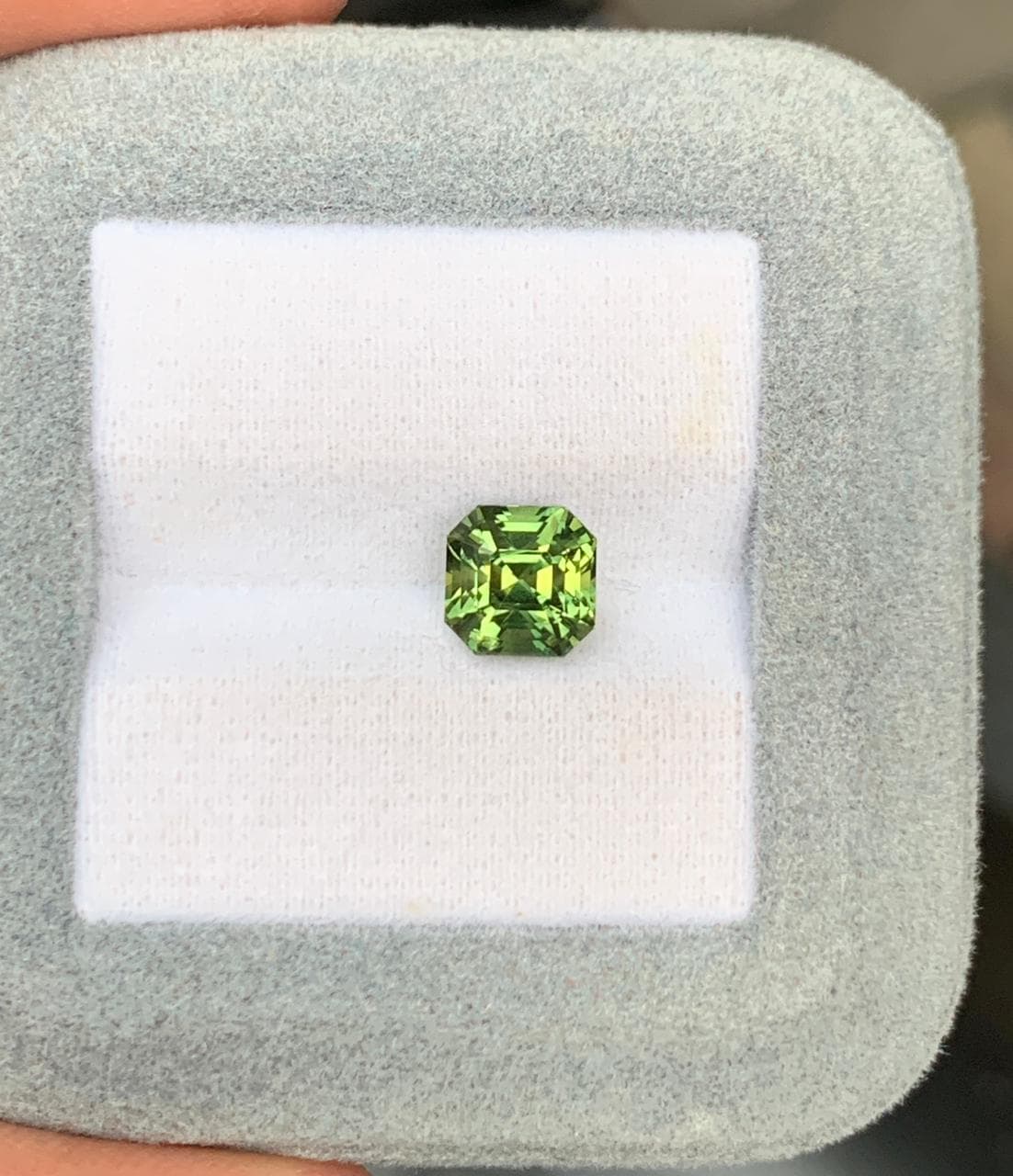 Saphir Vert Rectangle de 2,56ct — Madagascar image 2