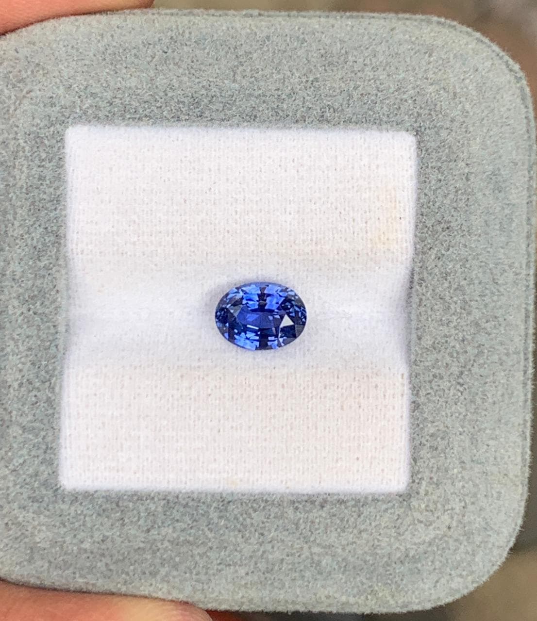 Saphir Bleu Ovale de 2,17ct — Sri Lanka image 2