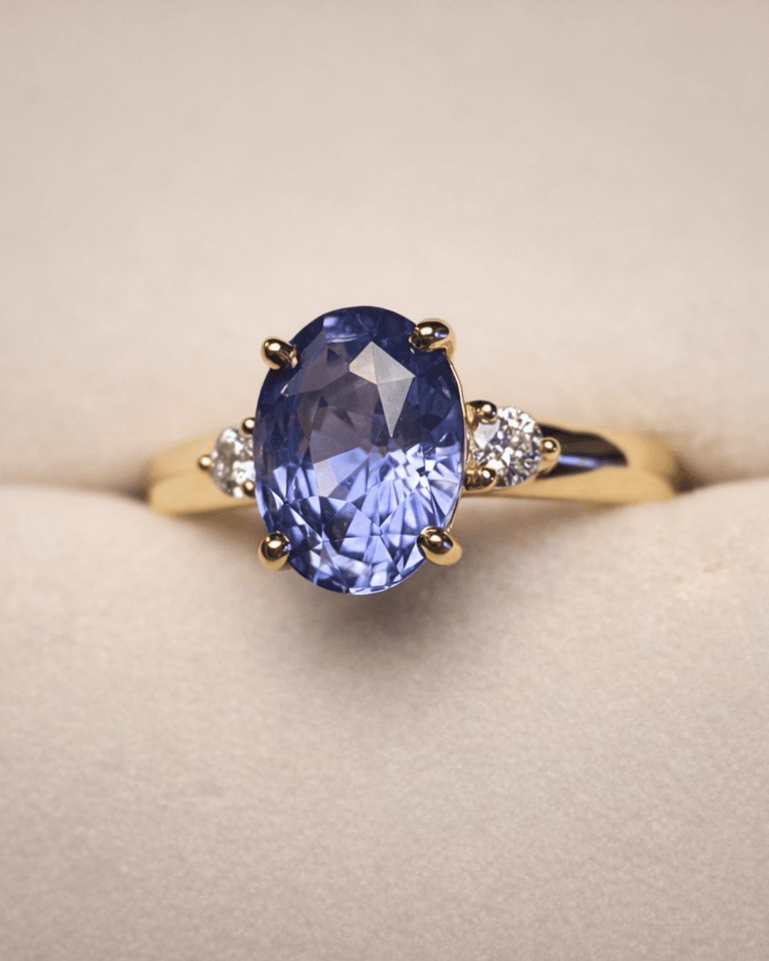 bague d'anniversaire lavande