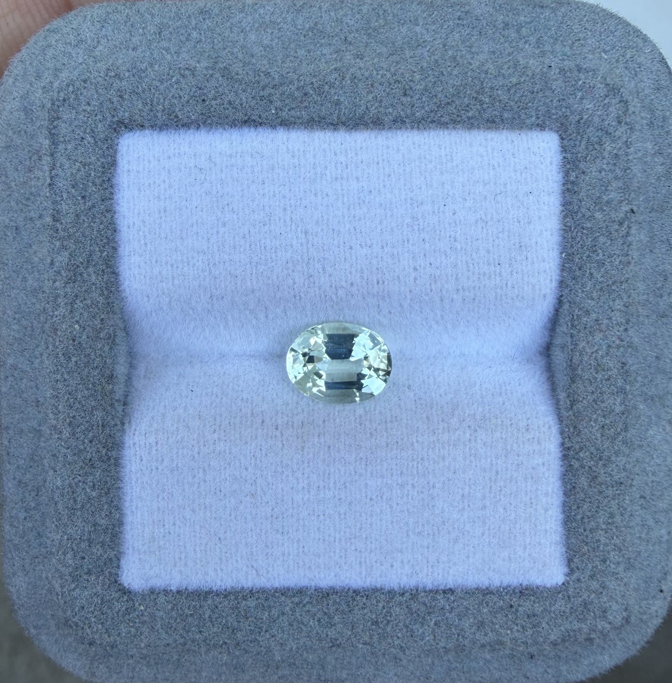 Tourmaline Verte Ovale de 1,13ct