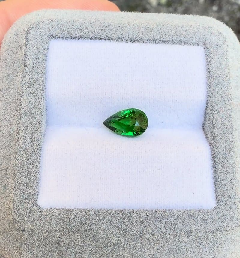 Grenat Poire de 1,51ct