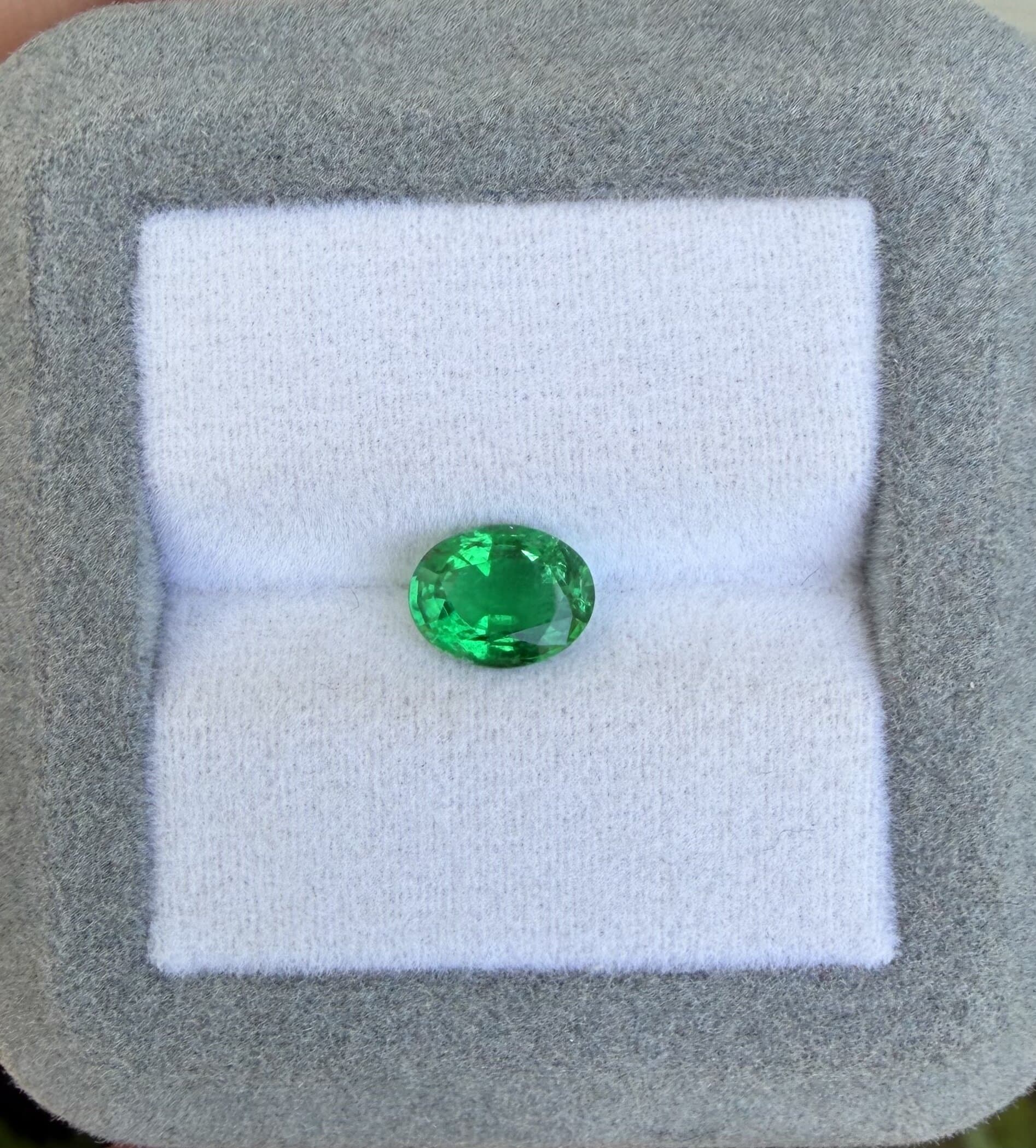 Emeraude de Zambie Ovale de 1,11ct — Zambia