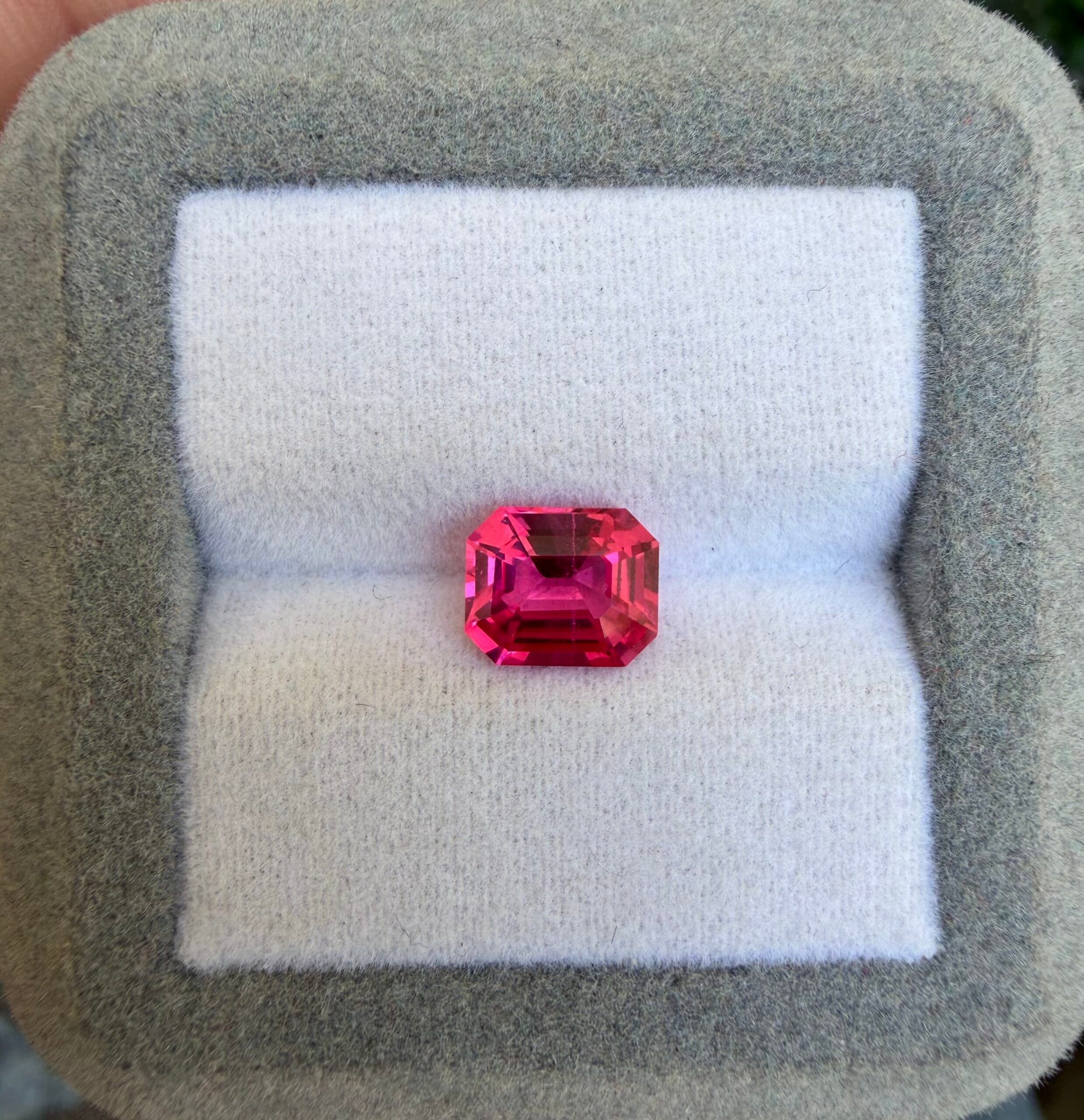 Spinelle Rose Rectangle de 2,15ct image 2