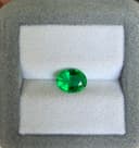 Emeraude de Zambie Ovale de 1,60ct