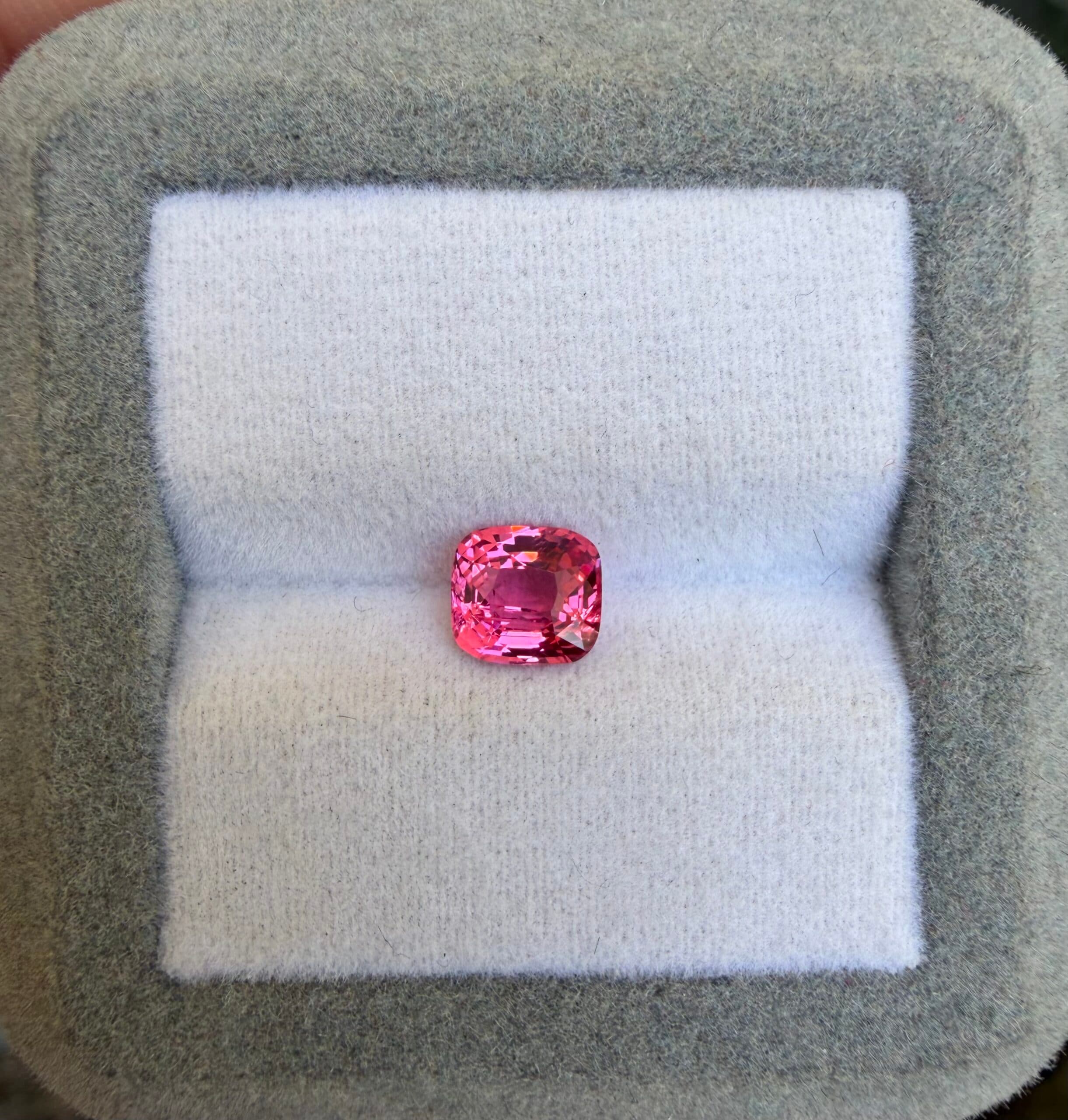 Spinelle Rose Coussin de 1,22ct image 2