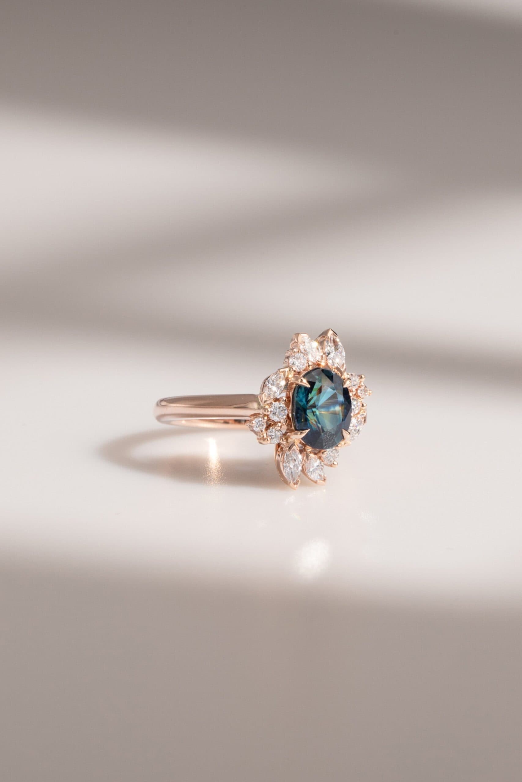 marguerite marquise teal
