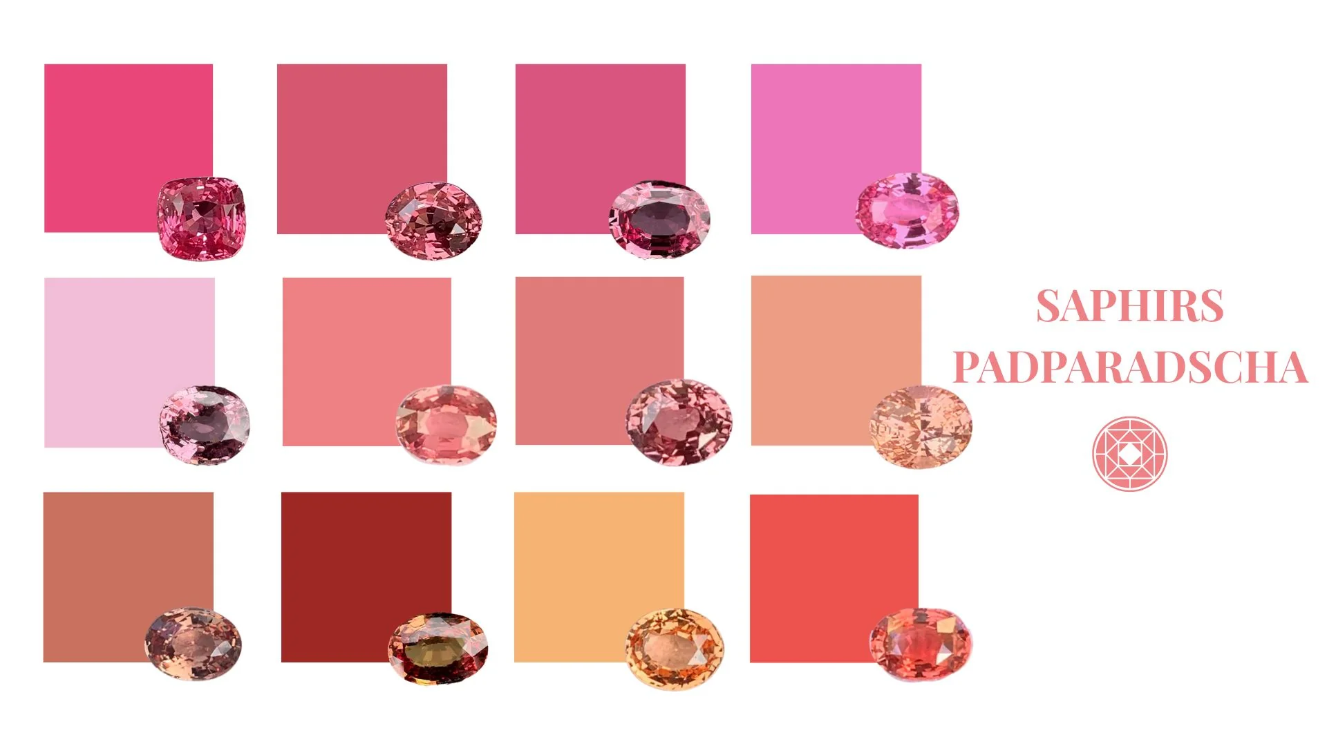 Une couleur unique : l’alliance du rose et de l’orange