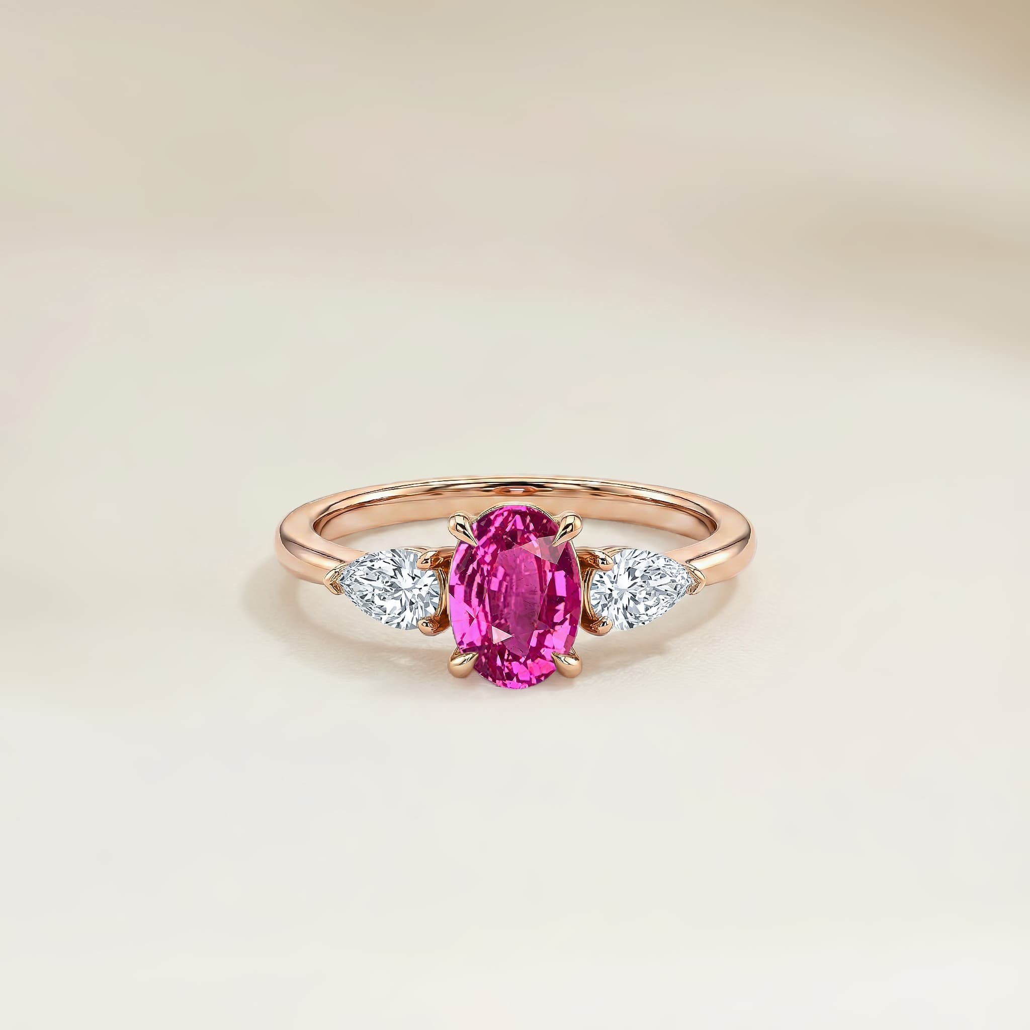 packshot saphir rose bonnot paris