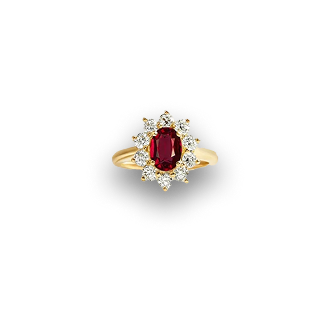 Bague rubis — bas gauche