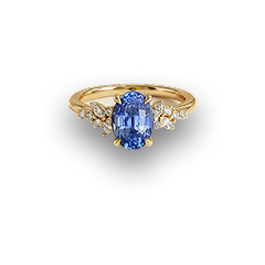 Bague saphir — bas droite
